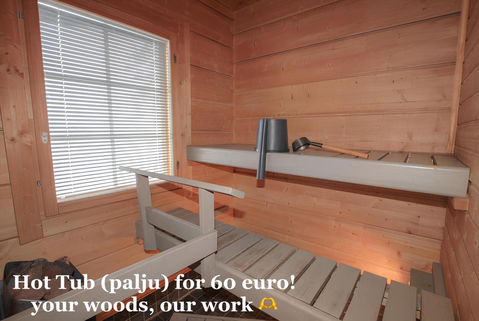 Sresort Saunas - Hot Tub, Palju Virasoja Exteriér fotografie