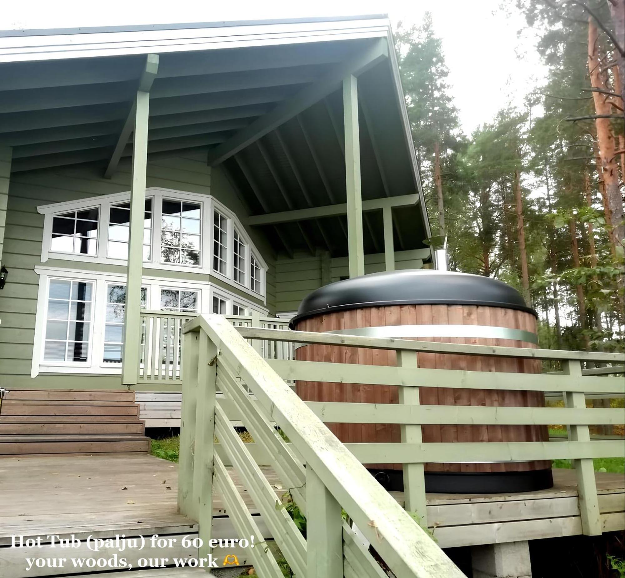 Sresort Saunas - Hot Tub, Palju Virasoja Exteriér fotografie